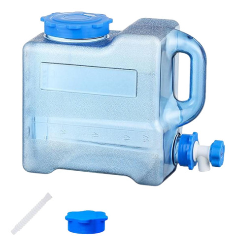 Contenedor De Agua Para Acampar Con Grifo, Jarra Grande 7.5l