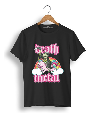Remera: Death Metal Memoestampados
