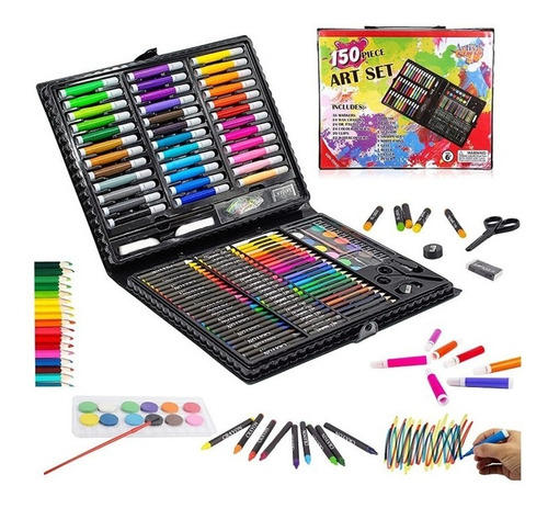 Set De Arte Y Dibujo Para Niños - Kit 150 Piezas