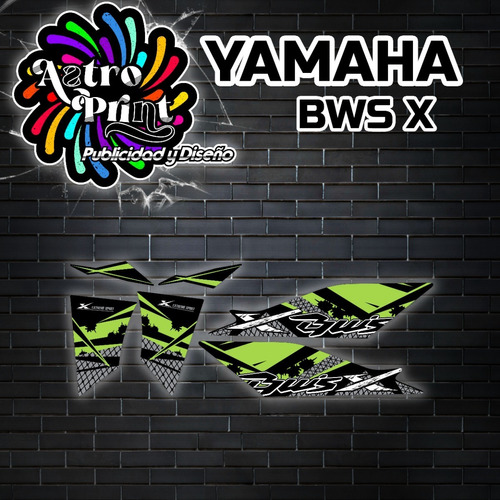 Kit De Calcomanias Yamaha Bws X125 2019