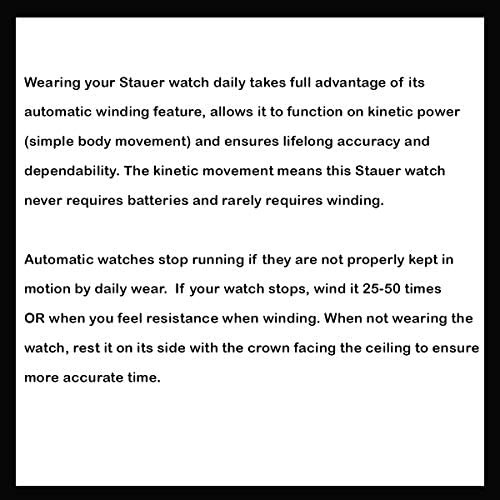 Reloj De Pulsera Automático Stauer Graves Para Hombre