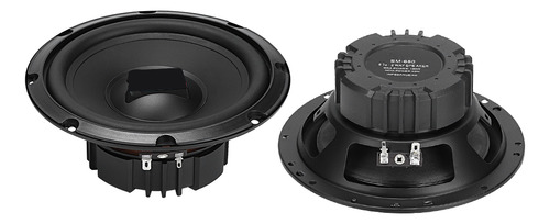 Altavoz Coaxial Estéreo De Coche De 6.5 Pulgadas, Color Negr