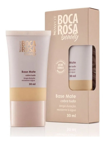 Imagem 1 de 4 de Base Líquida Matte Hd Boca Rosa - 3 Francisca