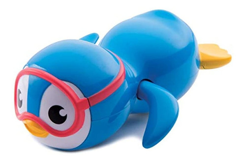 Juguetes Para El Baño Pingüino Nadador Para Bebé Azul