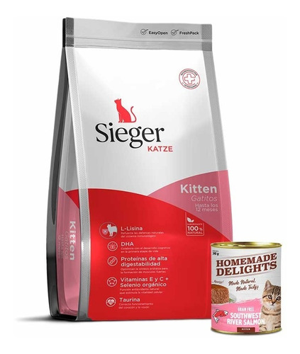 Sieger Gato Katze Kitten X 1 Kg