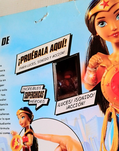 Wonder Woman / Superpoderosa Dc Super Hero Girls Fig 31 Cms (Usado)