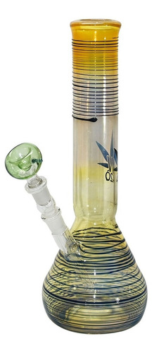 Bong Pyrex W420 Rayas 07 + Repuesto