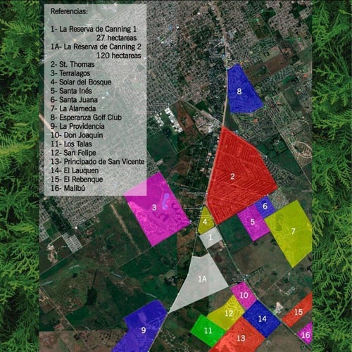 Imagen 7 de 7 de Lotes En Venta De 600m2 Ubicados En La Reserva De Canning