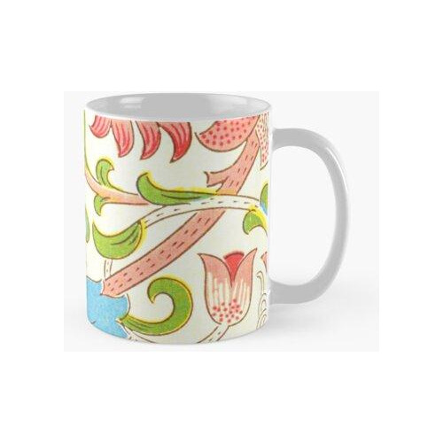 Taza Arte De Patrón Abstracto Floral - Dibujos De Patrones V