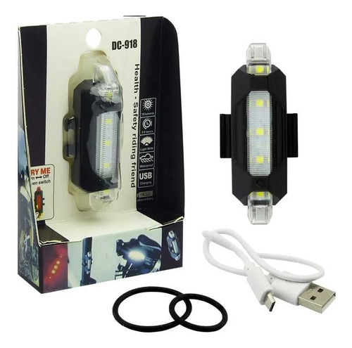 Luces Led Para Bicicletas Recargables Usb