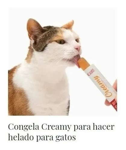 Snack para gatos Catit Creamy sabor atún 4 tubos
