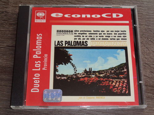 Dueto Las Palomas, Provincia, Cd Sony Music 1997