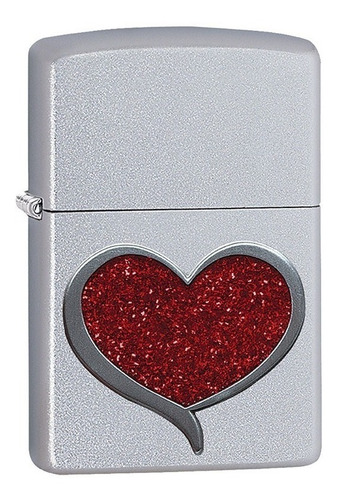 Isqueiro Zippo Coração Brilhante