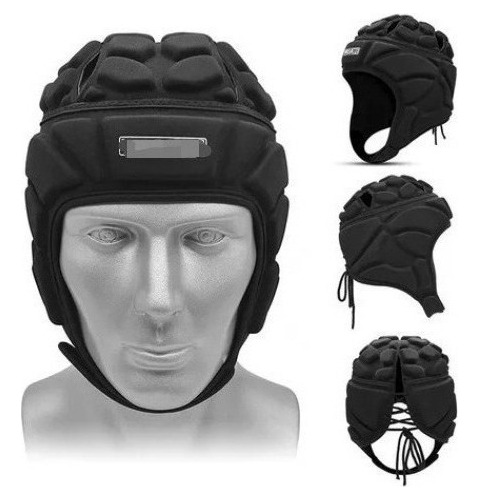 Casco De Portero Rugby Ajustable Protector De Cabezos Fútbol