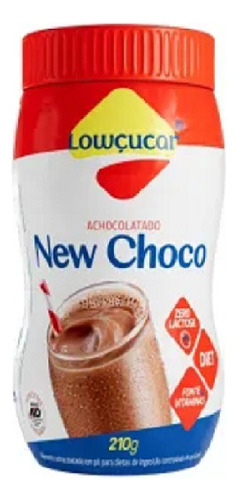 Achocolatado New Choco Lowçucar 210g - Zero Açucar