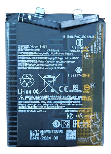 Bate Para Xiaomi Redmi Note 13 Pro 4g Bm5t 5000mah (no 5g)