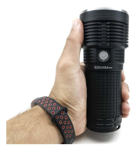 Lanterna Convoy 3x21a 3 Leds Sst-40 6800 Lumens Max. Usb-c