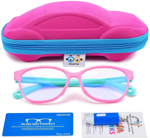 Lentes Gafas Para Niñas Para Tablet O Pc Proteccion Luz Azul