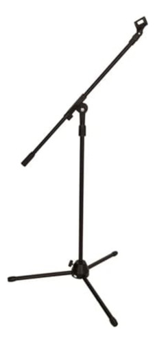 Pedestal Para Microfone C/ Cachimbo Marquês Cor Preto