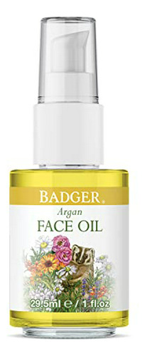 Aceite Facial De Argán Para Hidratación Orgánico, 1 Oz.