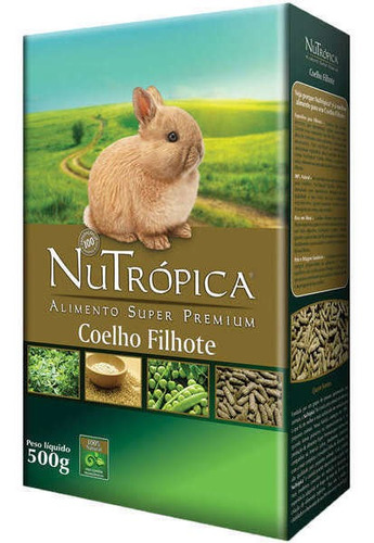 Ração Nutrópica Para Coelho Filhote - 500g