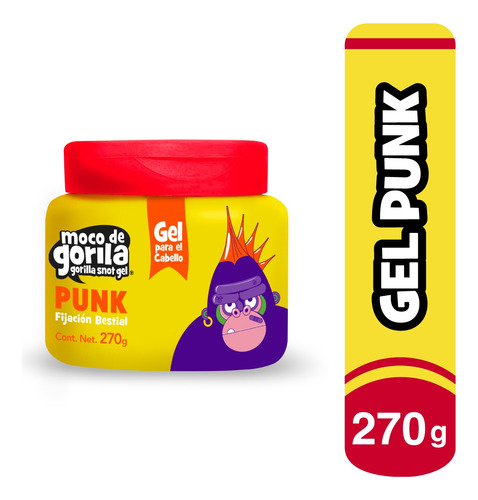 Gel Cabello Moco De Gorila Punk