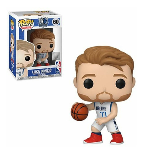 Funko Pop Nba Dallas Mavericks Luka Doncic White Jersey