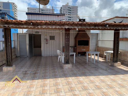 Imagem 8 de 10 de Kitnet Com 1 Dormitório À Venda, 36 M² Por R$ 150.000,00 - Canto Do Forte - Praia Grande/sp - Kn0326