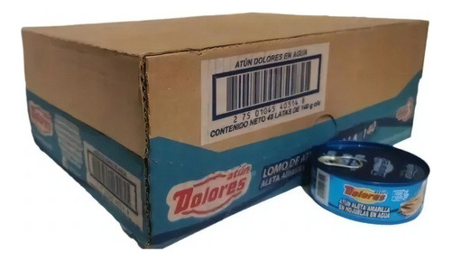 Atun Dolores En Agua Caja Con 36 Pz De 133 Gr