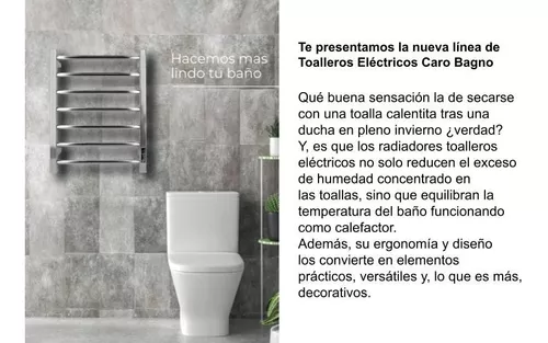 Radiadores toalleros; diseño y confort en tu baño