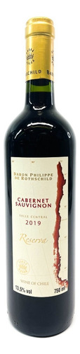 Vinho Tinto Cabernet Sauvignon Baron Phillipe De Rothschild Reserva 2020 750 Ml