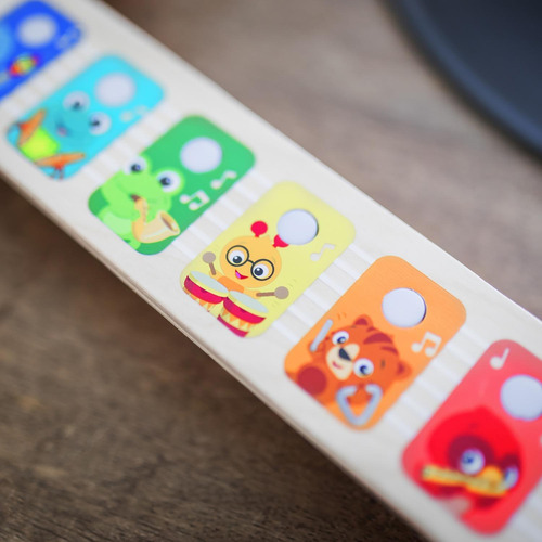 Guitarra Toque Mágico Baby Einstein 12805 Rojo