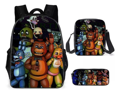 Mochila Tipo Bolígrafo Carin Five Nights At Freddy's A Color 008