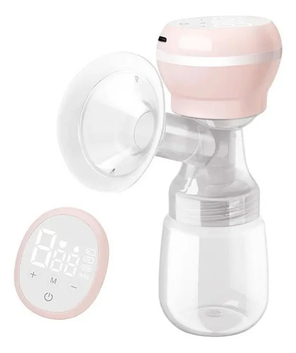 Epsilon EPS-TL63 Bomba Tira Leite Elétrica Armazenamento De Leite Materno Cor Rosa Display Led + Mamadeira