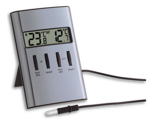 Termómetro Digital Tfa Interior/exterior Sensor Cable 3 Mts