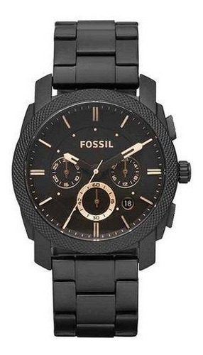 Reloj negro para hombre Fossil FS4682/1cn