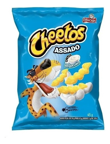 Salgadinho De Milho Onda Elma Chips Cheetos Requeijão 45 G