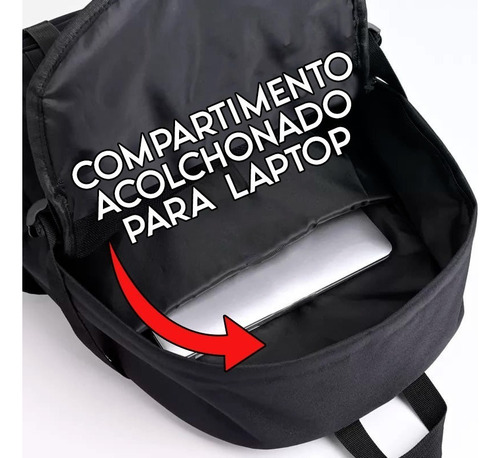 Y Mochila Back Pack Casual Deportiva Escolar Impermeable