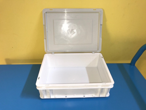 Imagen 7 de 8 de Caja Con Tapa 40x30x12 Cm Blanca Línea Athena P/alimentos