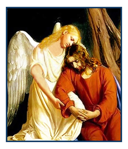 Orenco Originals Jesus Talking Angel Getsemani Detail Carl