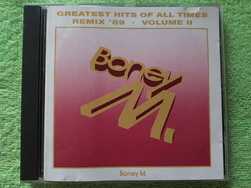 Eam Cd Boney M Greatest Hits Of All Times Remix 1999 Europeo