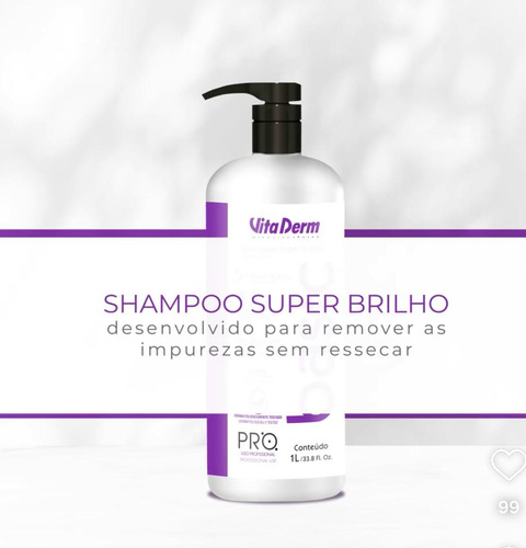 Shampoo Basic 1 Litro Vita Derm