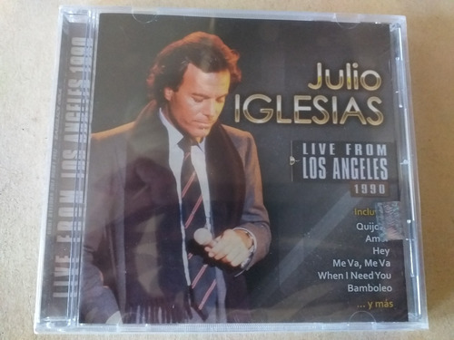 Cd    Julio Iglesias -     Live From Los Angeles