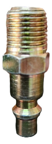 Conector Macho (1/4 A Rosca 1/4 Npt), 2pz.