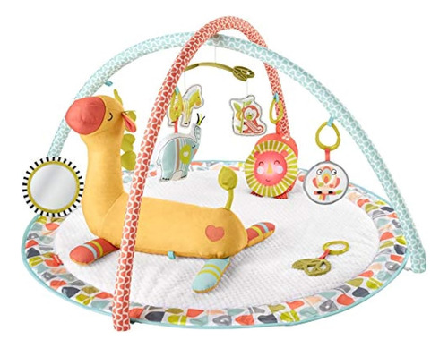 Fisher-price Go Wild Gym Y Giraffe Wedge, Gimnasio De Activi