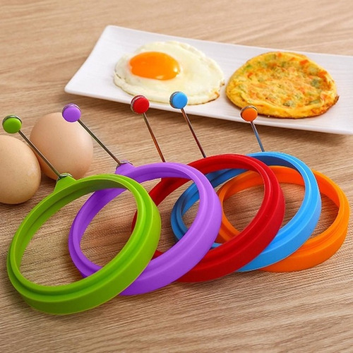 Molde De Silicona Para Huevo Frito, Pancakes Redondo 11cm