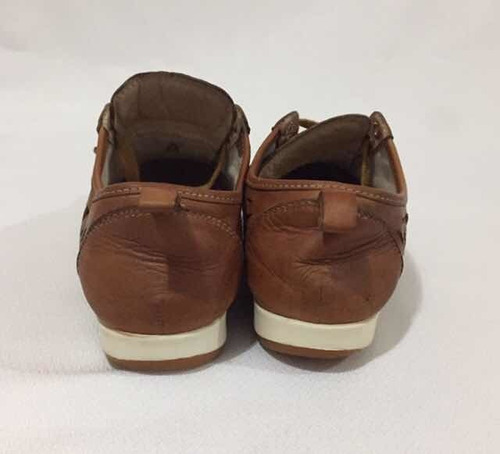 Zapato Zapatilla De Cuero Marca Pikolinos N*39 Café Usado Zapato Zapatilla De Cuero Marca Pikolinos N*39 Café Usado