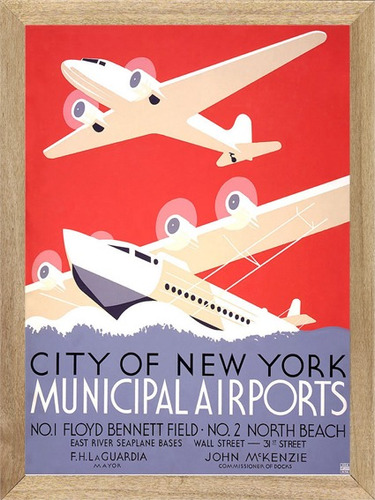 Aviones Cuadros Posters Carteles Publicidades  M634