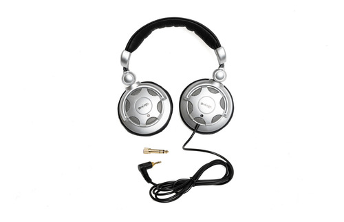 Imagen 2 de 10 de Auriculares Dj Hügel Headphones Monitoreo Cerrados Gris