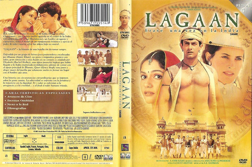 Lagaan Once Upon A Time In India Dvd Aamir Khan Gracy Singh